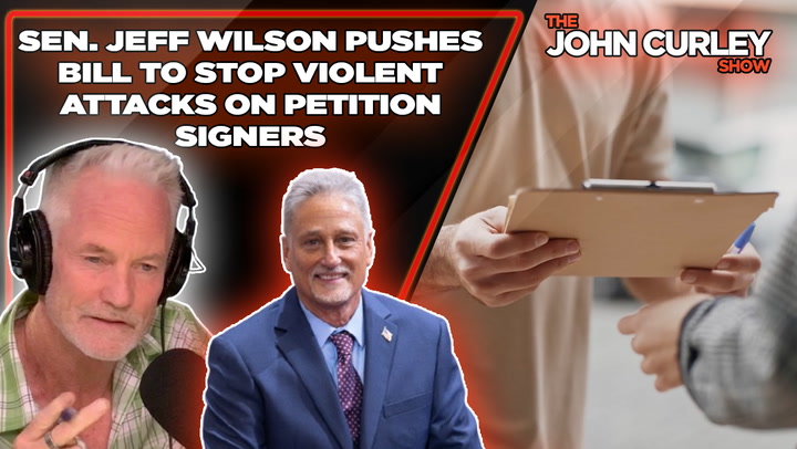Watch Sen. Jeff Wilson's Bill to Stop Violent Attacks on Petition Signers