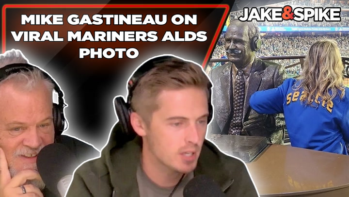 Watch Mike Gastineau on Viral Mariners ALDS Photo