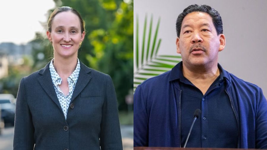 seattle mayoral debate Harrell Wilson social media...