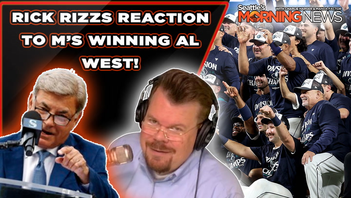 Watch Rick Rizzs Reaction to the Seattle Mariners Winning the AL West!