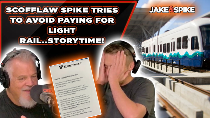 Watch Scofflaw Spike tries to avoid paying for light rail