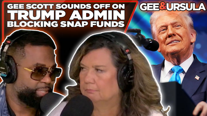 Watch Gee Scott Sounds Off On Trump Admin Blocking SNAP Funds