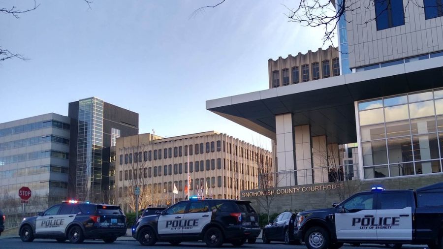 Snohomish County Courthouse - justice system...