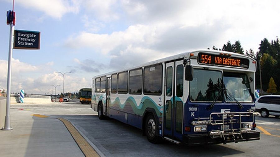 Sound Transit everett seattle late-night bus...