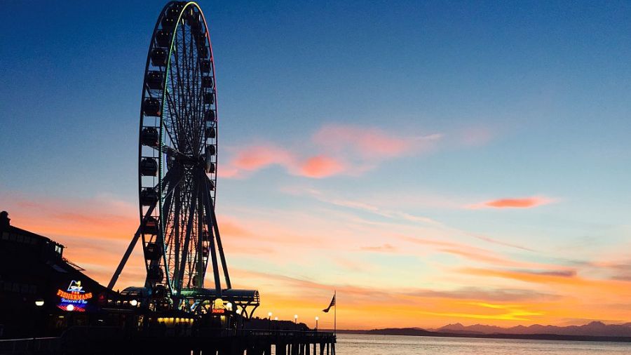 big dark seattle daylight...