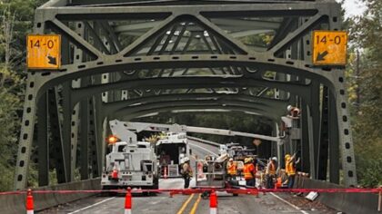 White River Bridge repair work starts Saturday